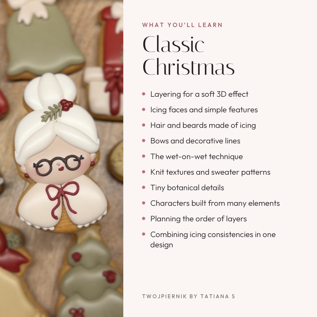 Classic Christmas course - what you'll learn
